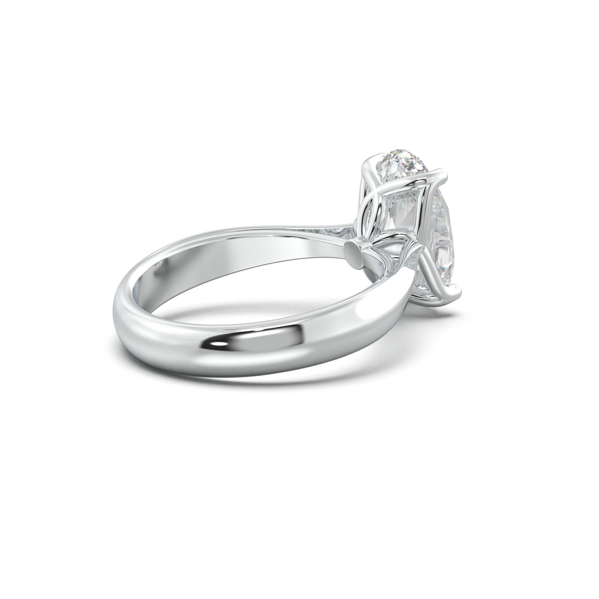 Oval Solitaire Engagement Ring