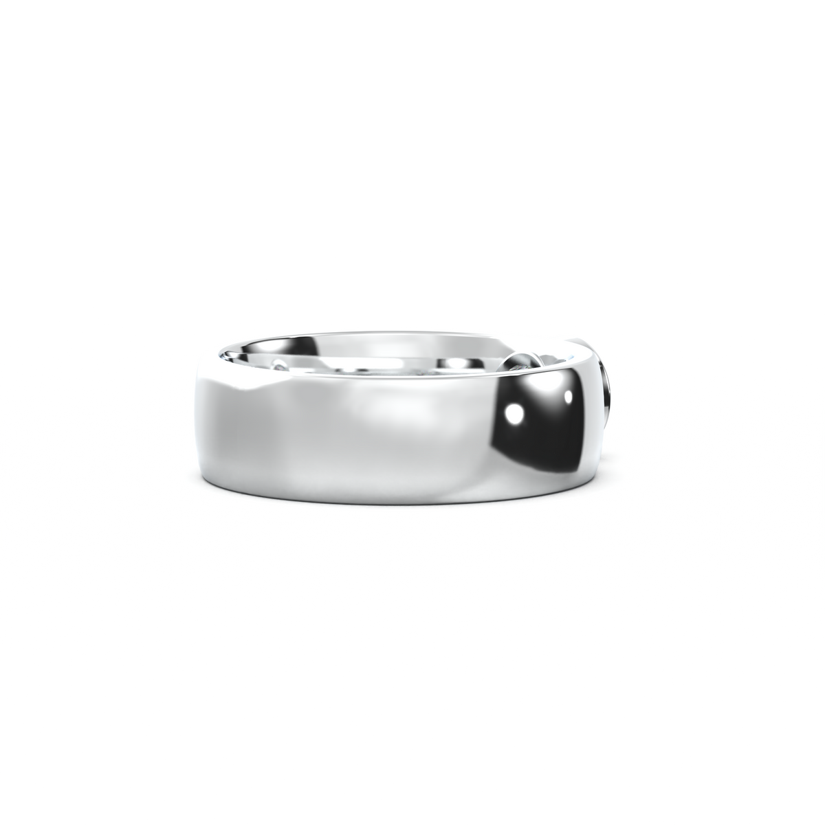 Round Bezel Men's Band