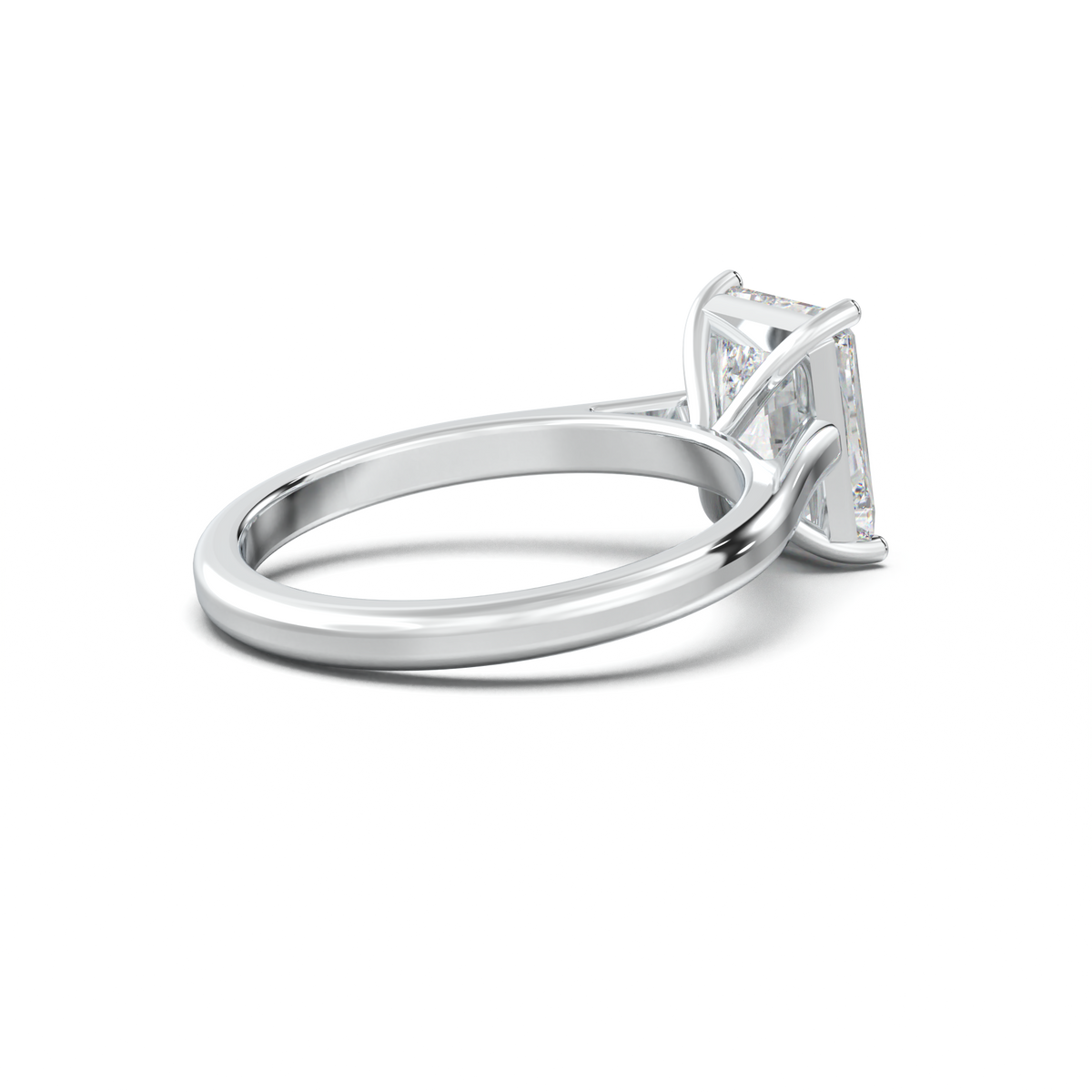Radiant Solitaire Engagement Ring