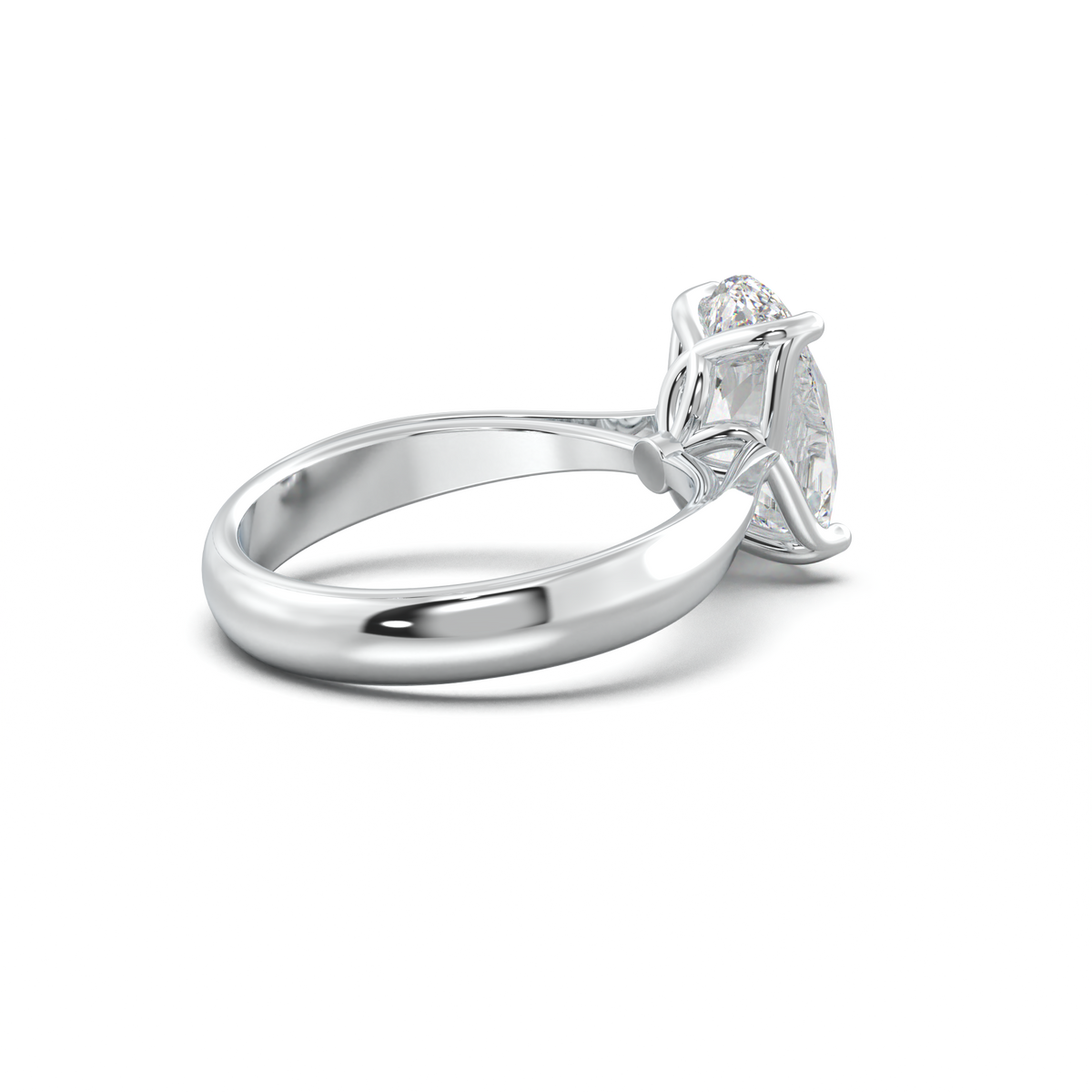 Oval Solitaire Engagement Ring