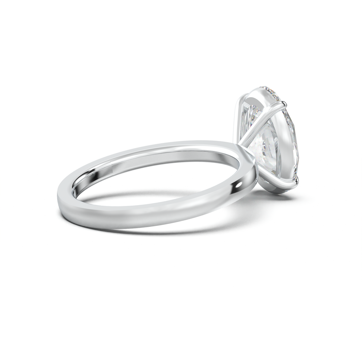 Oval Solitaire Engagement Ring