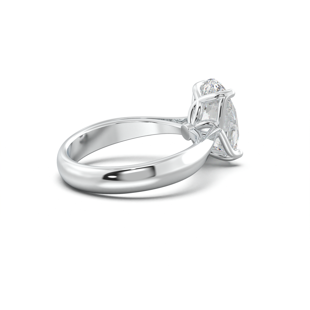 Oval Solitaire Engagement Ring