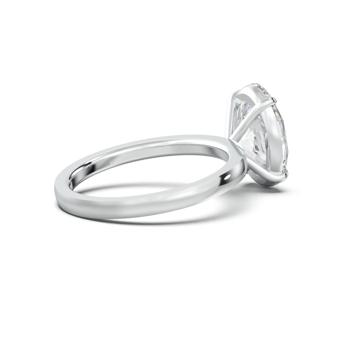 Oval Solitaire Engagement Ring