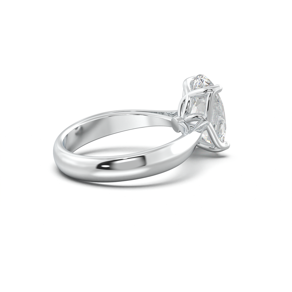 Oval Solitaire Engagement Ring