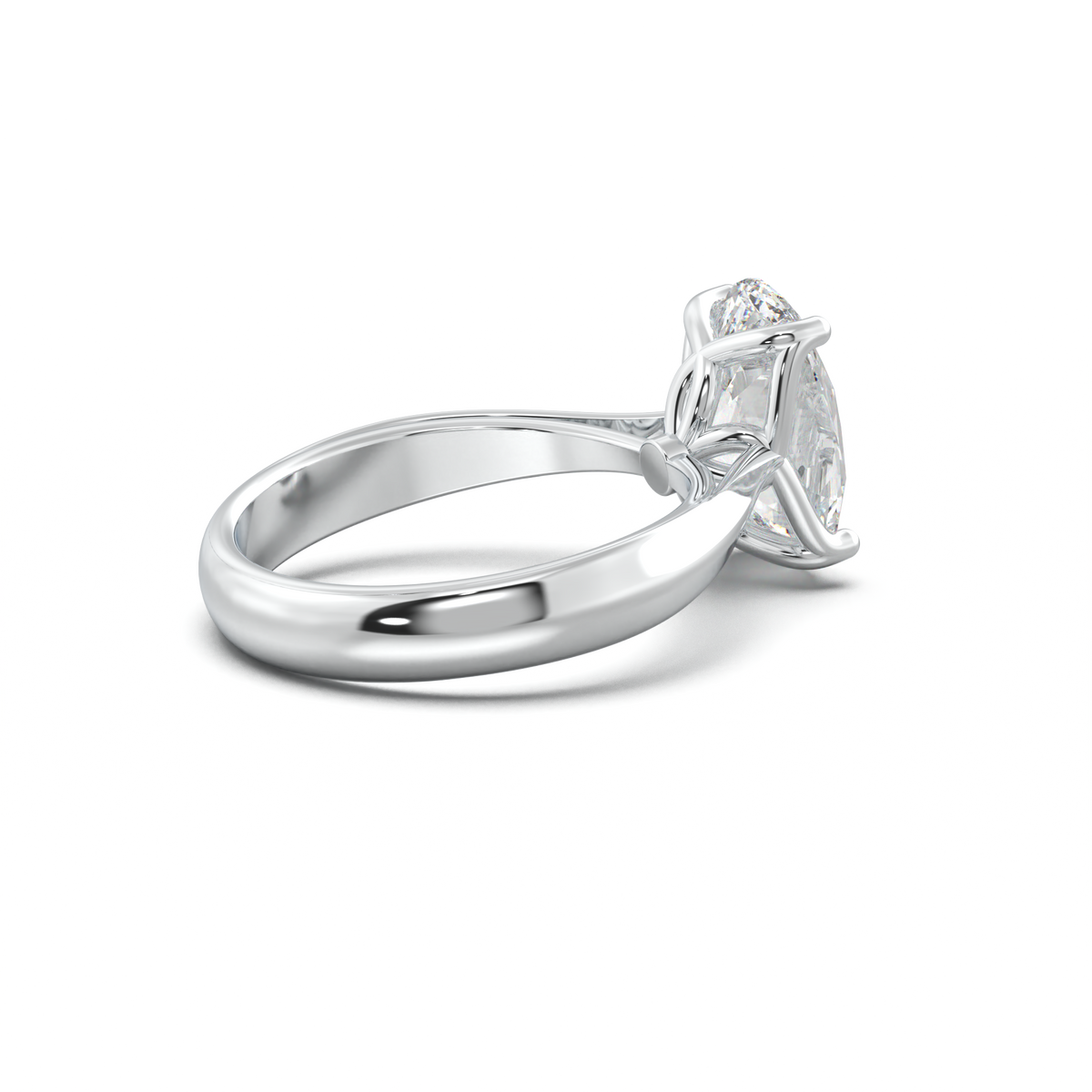 Oval Solitaire Engagement Ring