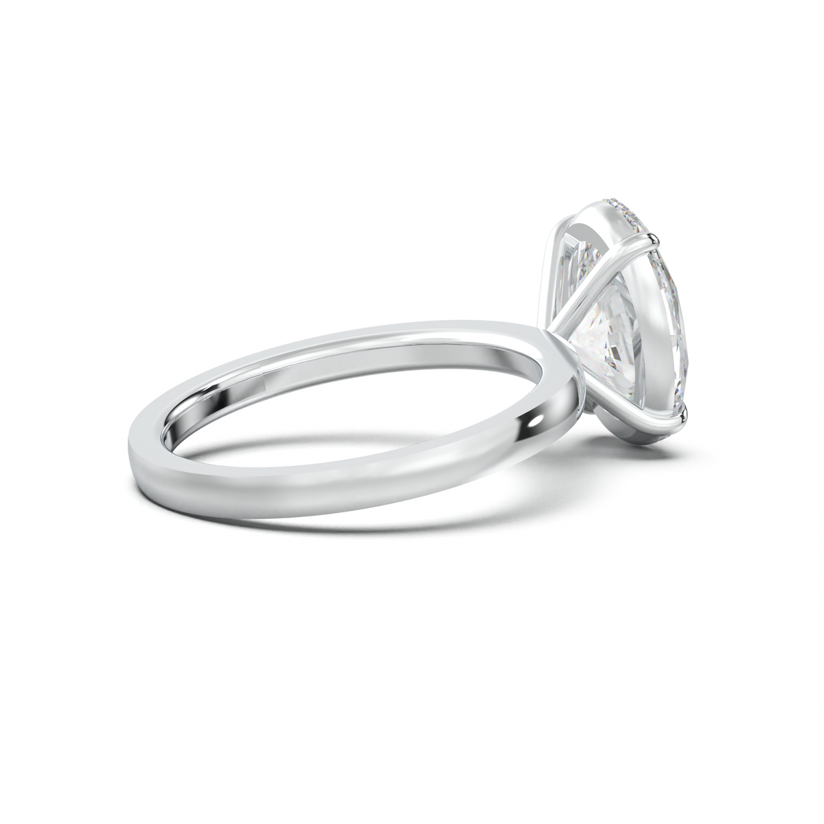 Oval Solitaire Engagement Ring