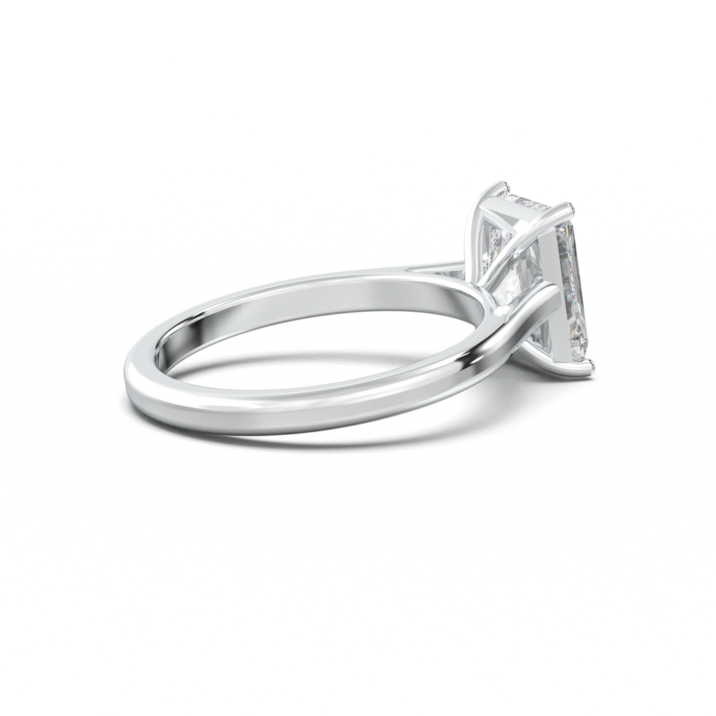 Radiant Solitaire Engagement Ring
