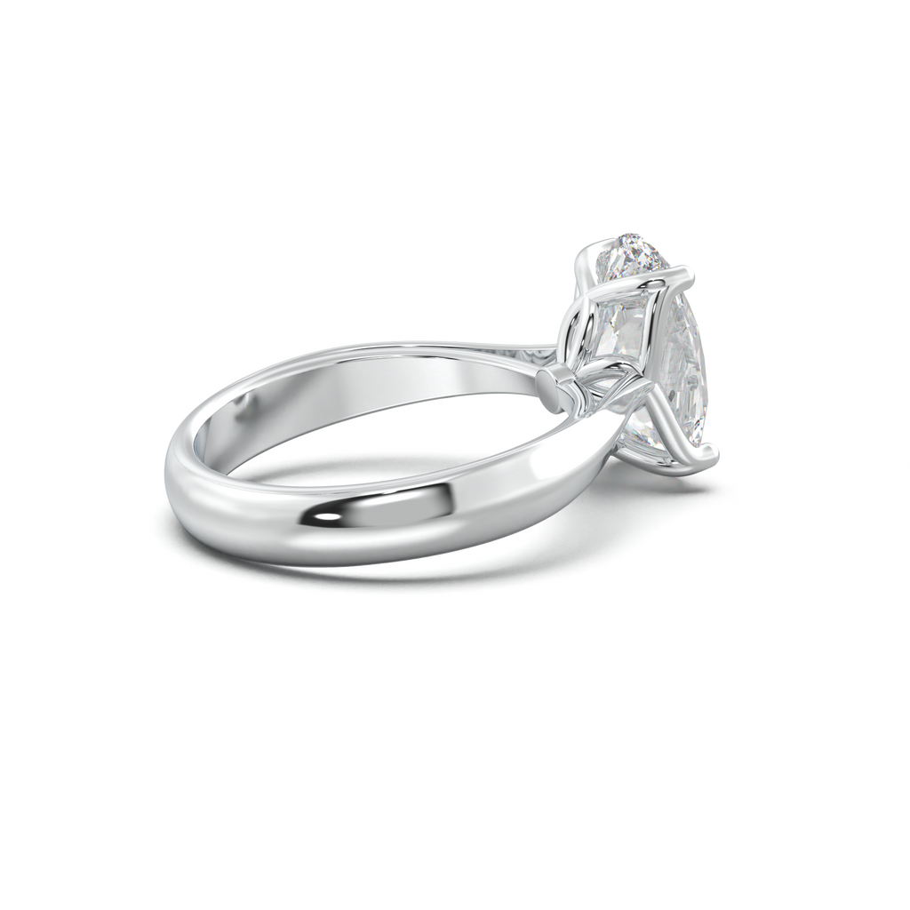Oval Solitaire Engagement Ring