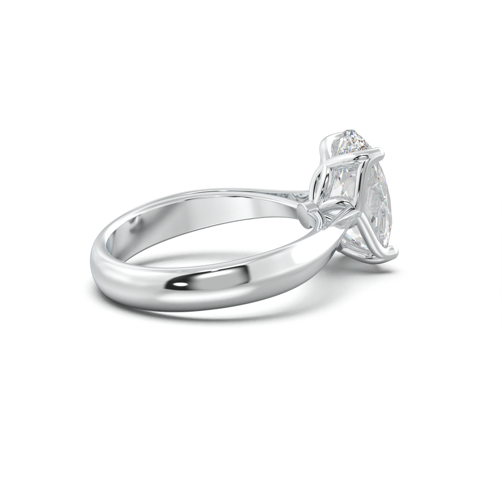 Oval Solitaire Engagement Ring