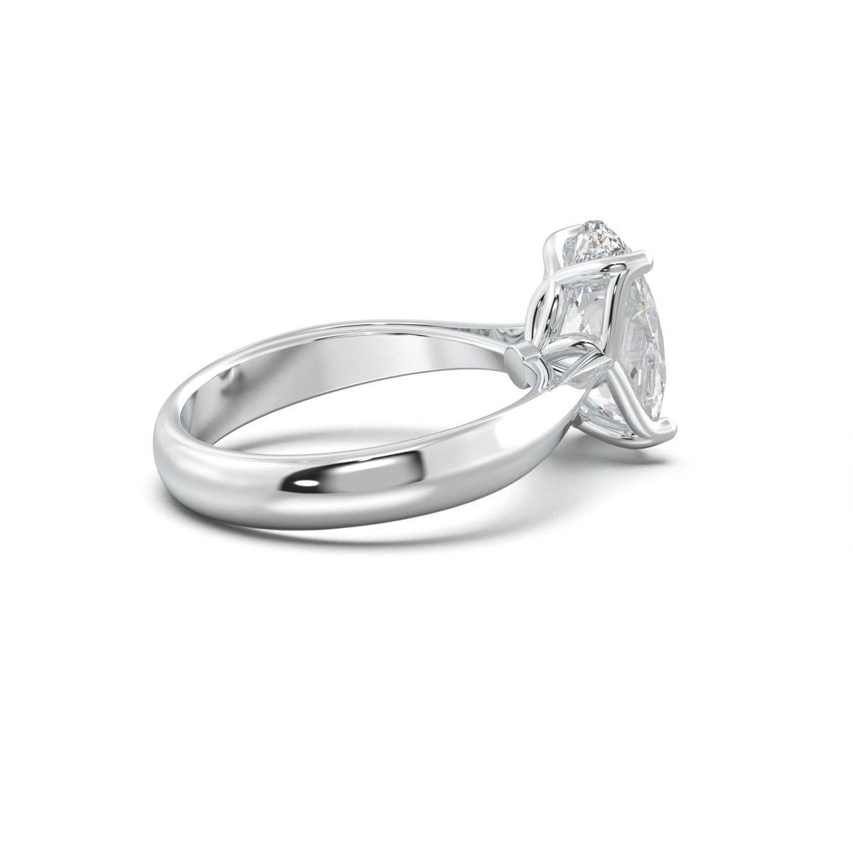 Oval Solitaire Engagement Ring