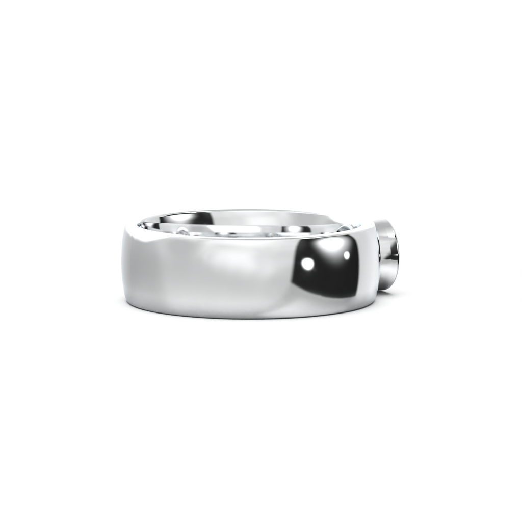 Round Bezel Men's Band