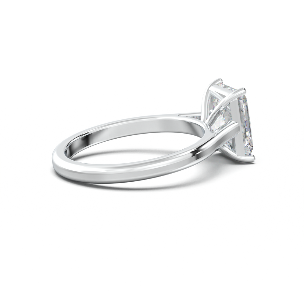 Radiant Solitaire Engagement Ring