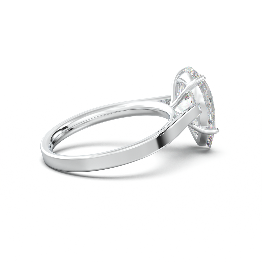 Pear Solitaire Engagement Ring