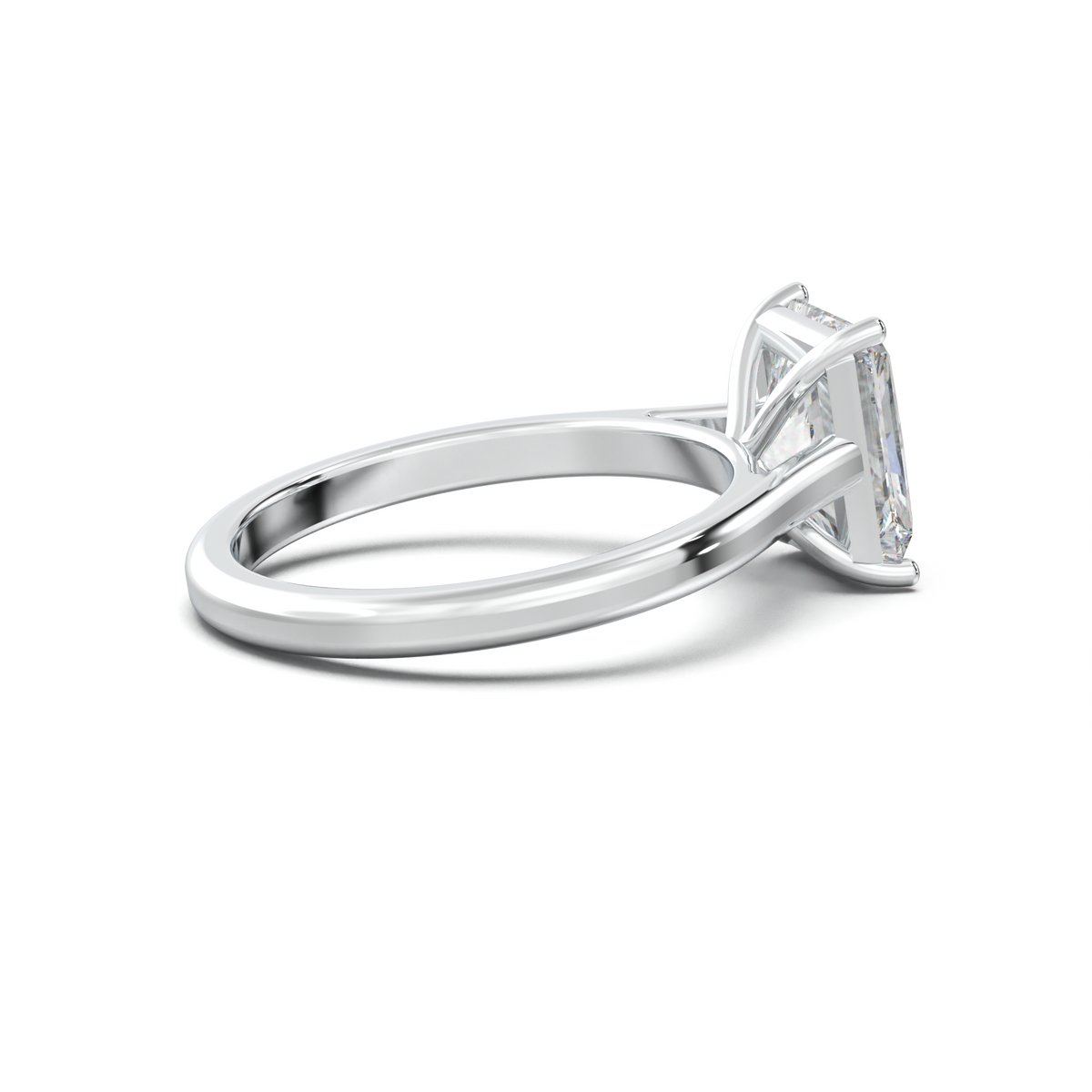 Radiant Solitaire Engagement Ring