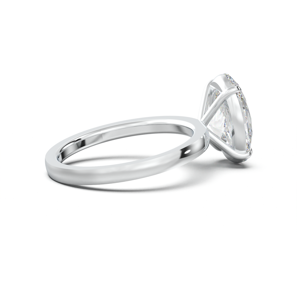 Oval Solitaire Engagement Ring