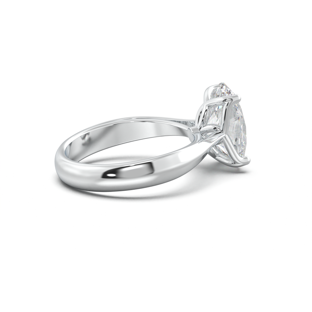 Oval Solitaire Engagement Ring