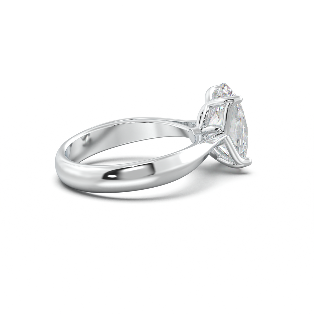 Oval Solitaire Engagement Ring