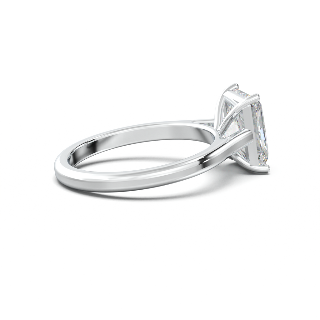Radiant Solitaire Engagement Ring