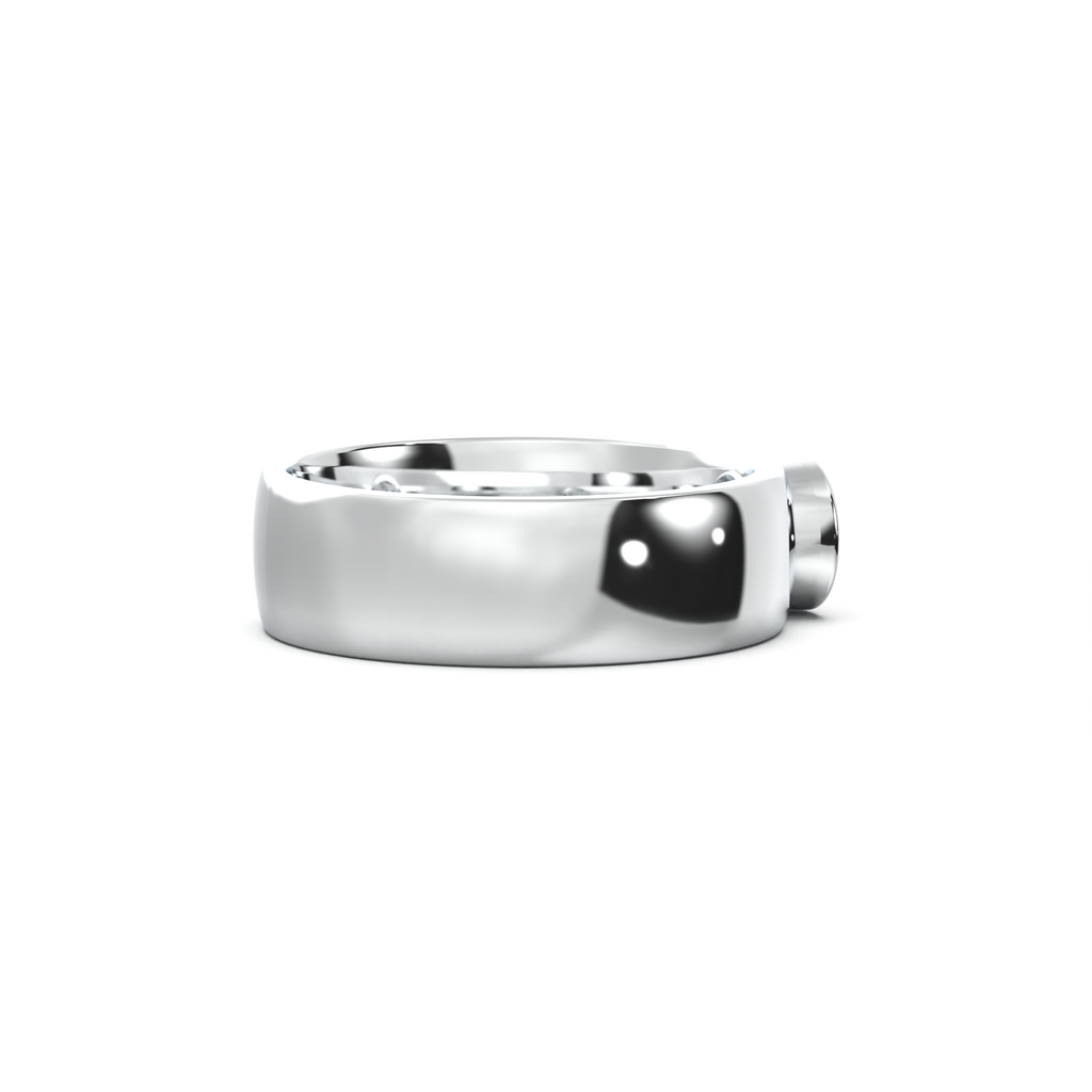 Round Bezel Men's Band
