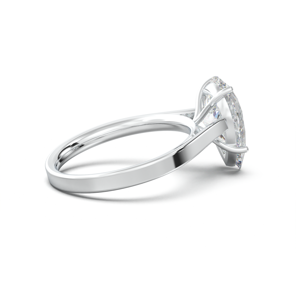 Pear Solitaire Engagement Ring