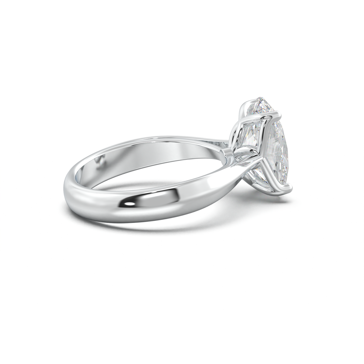 Oval Solitaire Engagement Ring