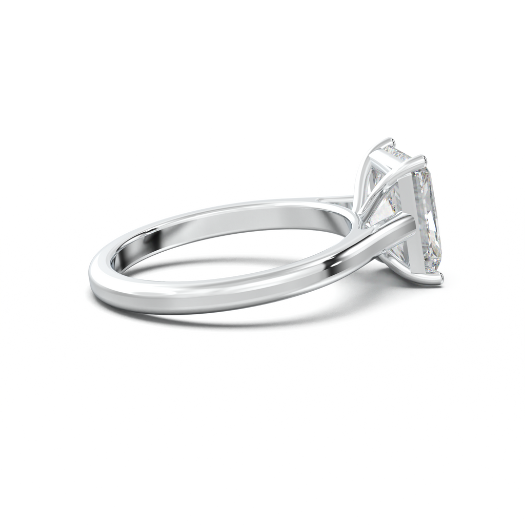 Radiant Solitaire Engagement Ring