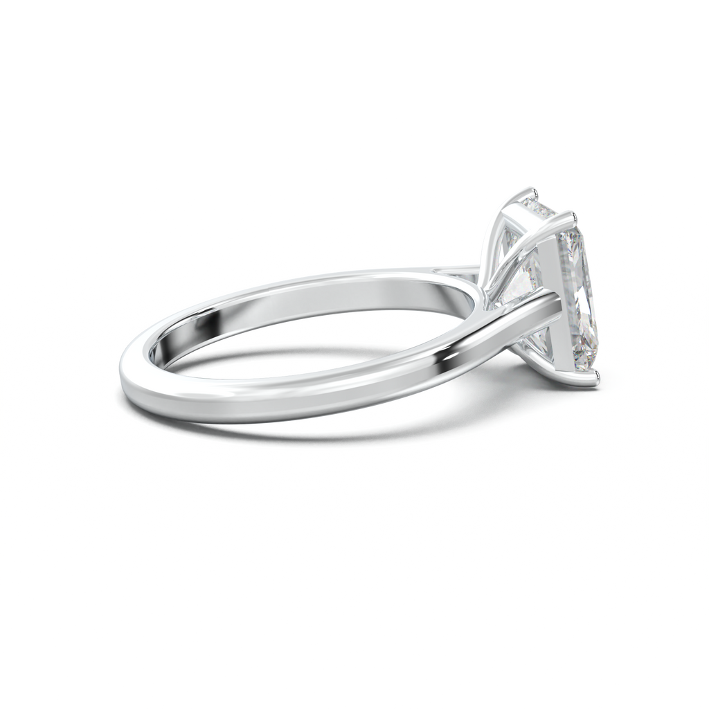 Radiant Solitaire Engagement Ring