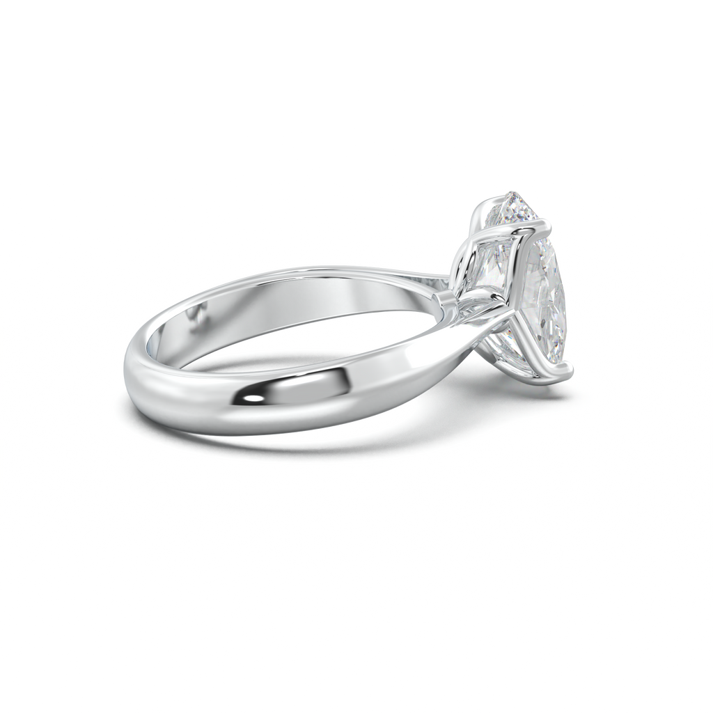 Oval Solitaire Engagement Ring