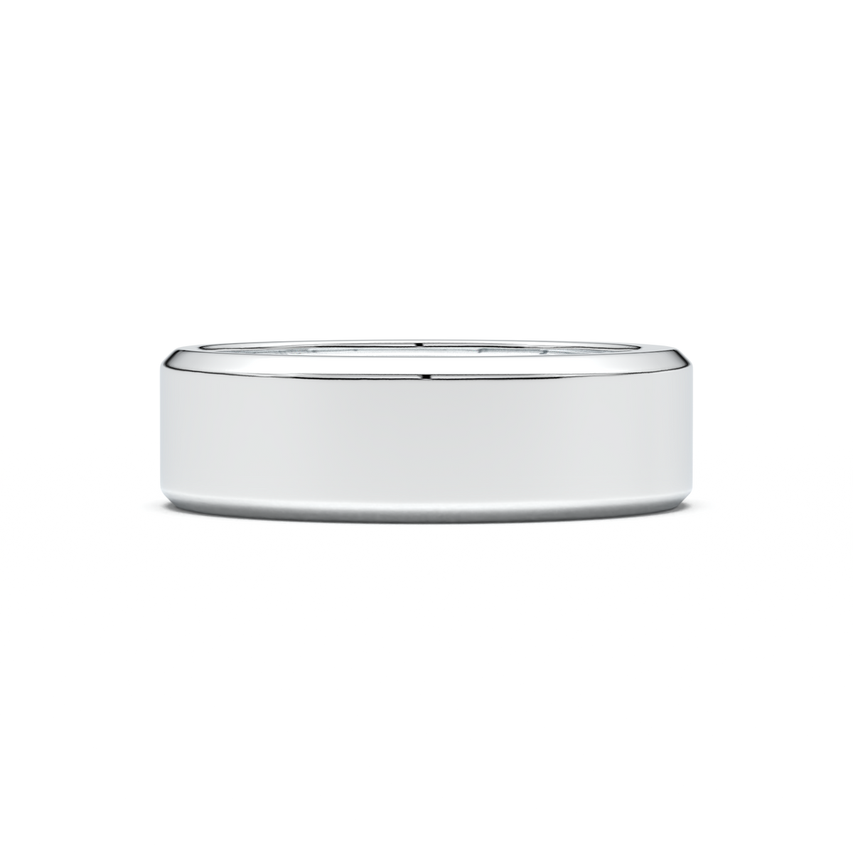 Flush-Set Round Men's Band