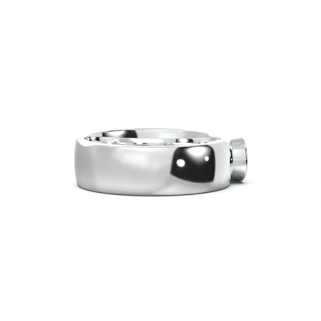 Round Bezel Men's Band