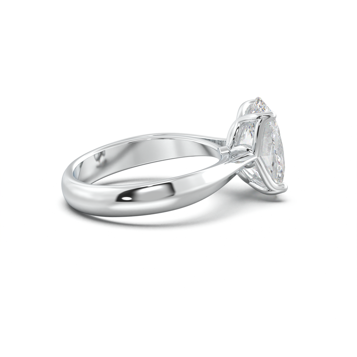 Oval Solitaire Engagement Ring
