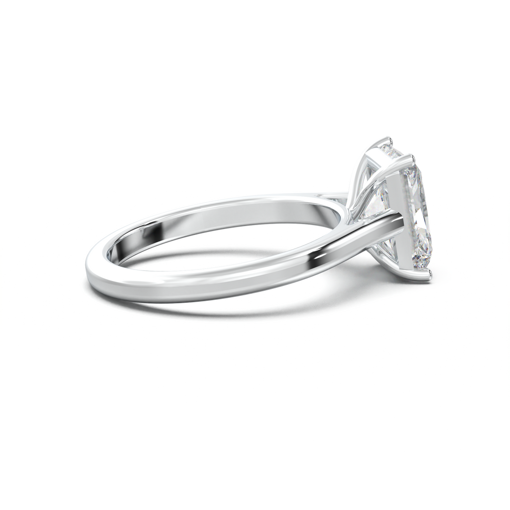 Radiant Solitaire Engagement Ring