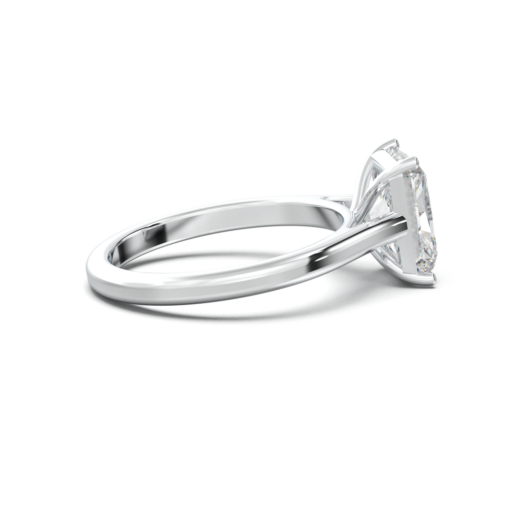 Radiant Solitaire Engagement Ring