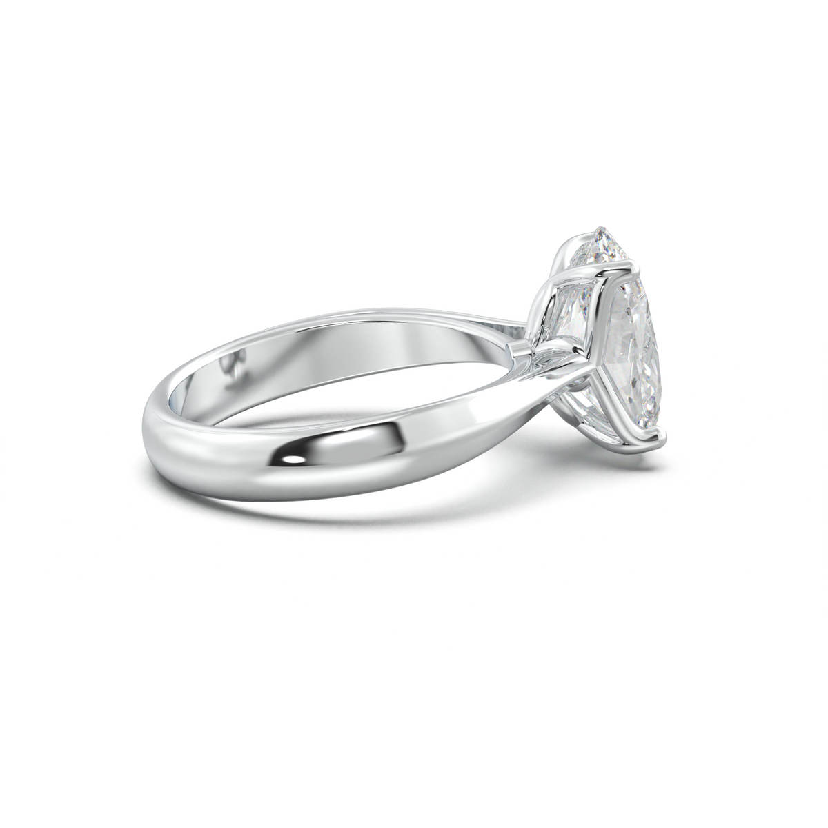 Oval Solitaire Engagement Ring