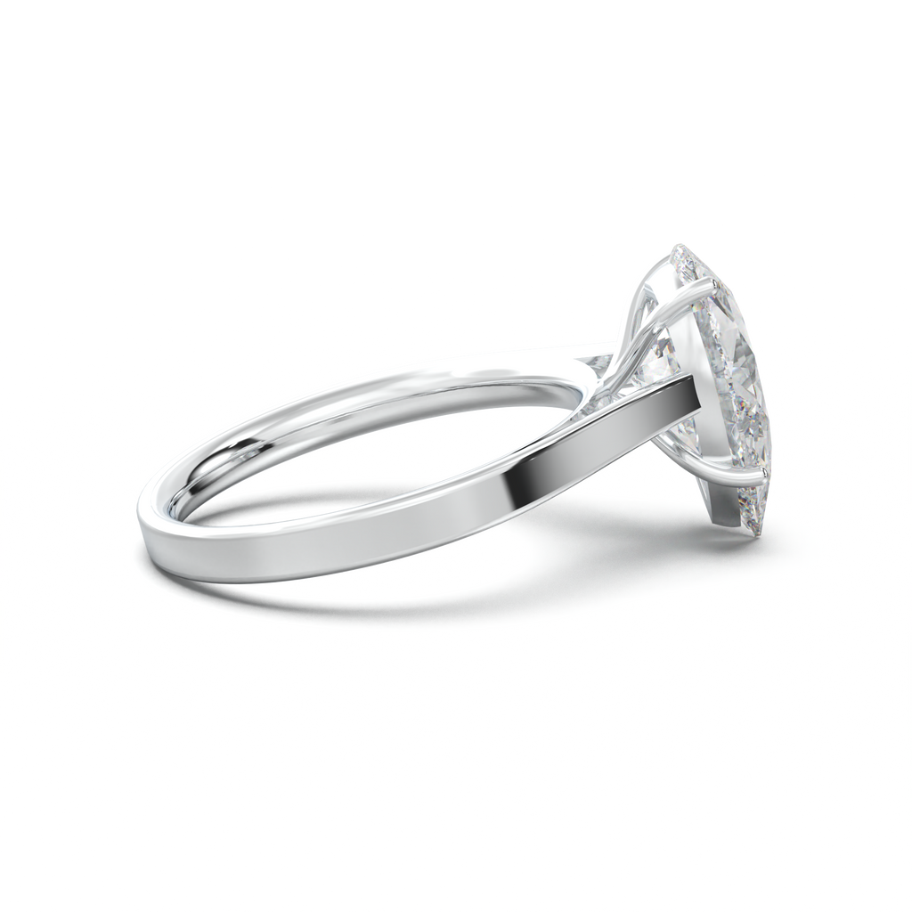Pear Solitaire Engagement Ring