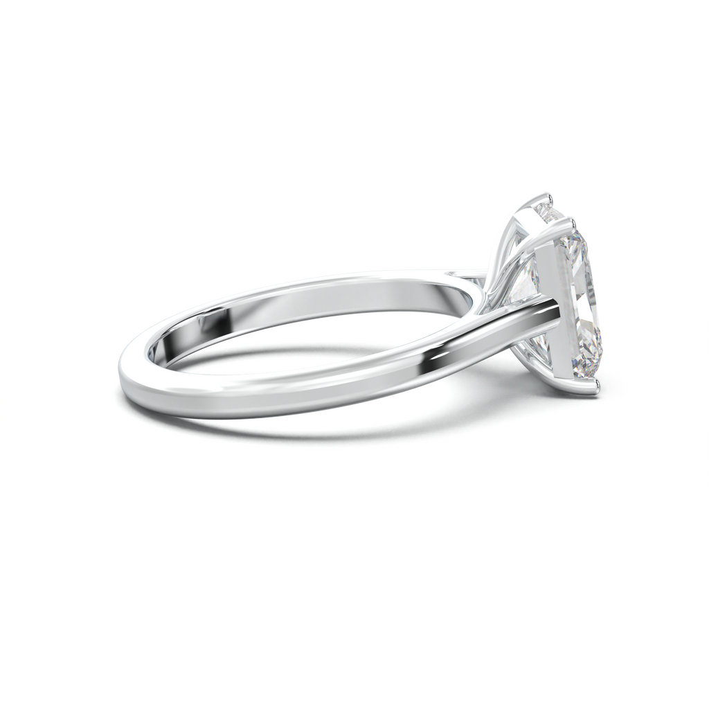 Radiant Solitaire Engagement Ring