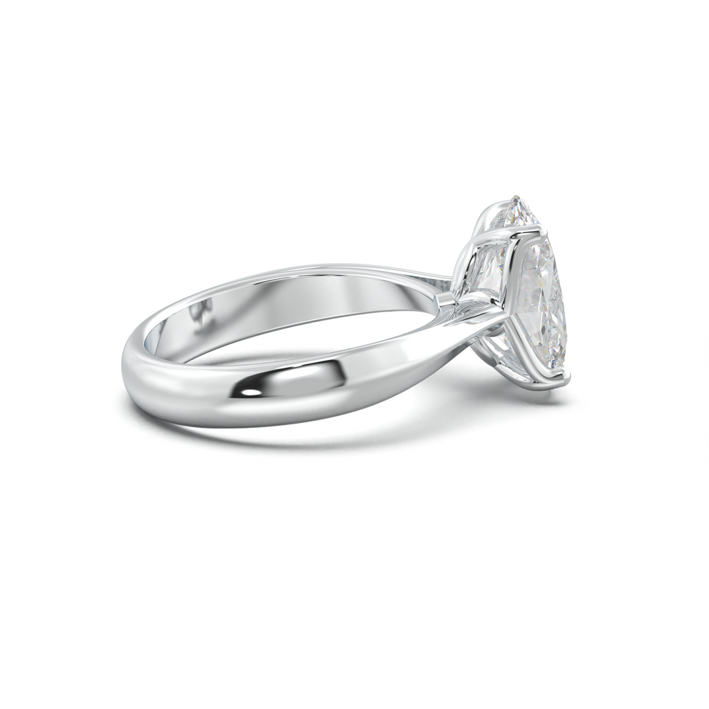 Oval Solitaire Engagement Ring