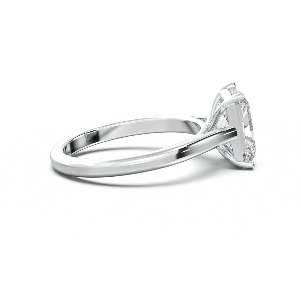 Radiant Solitaire Engagement Ring