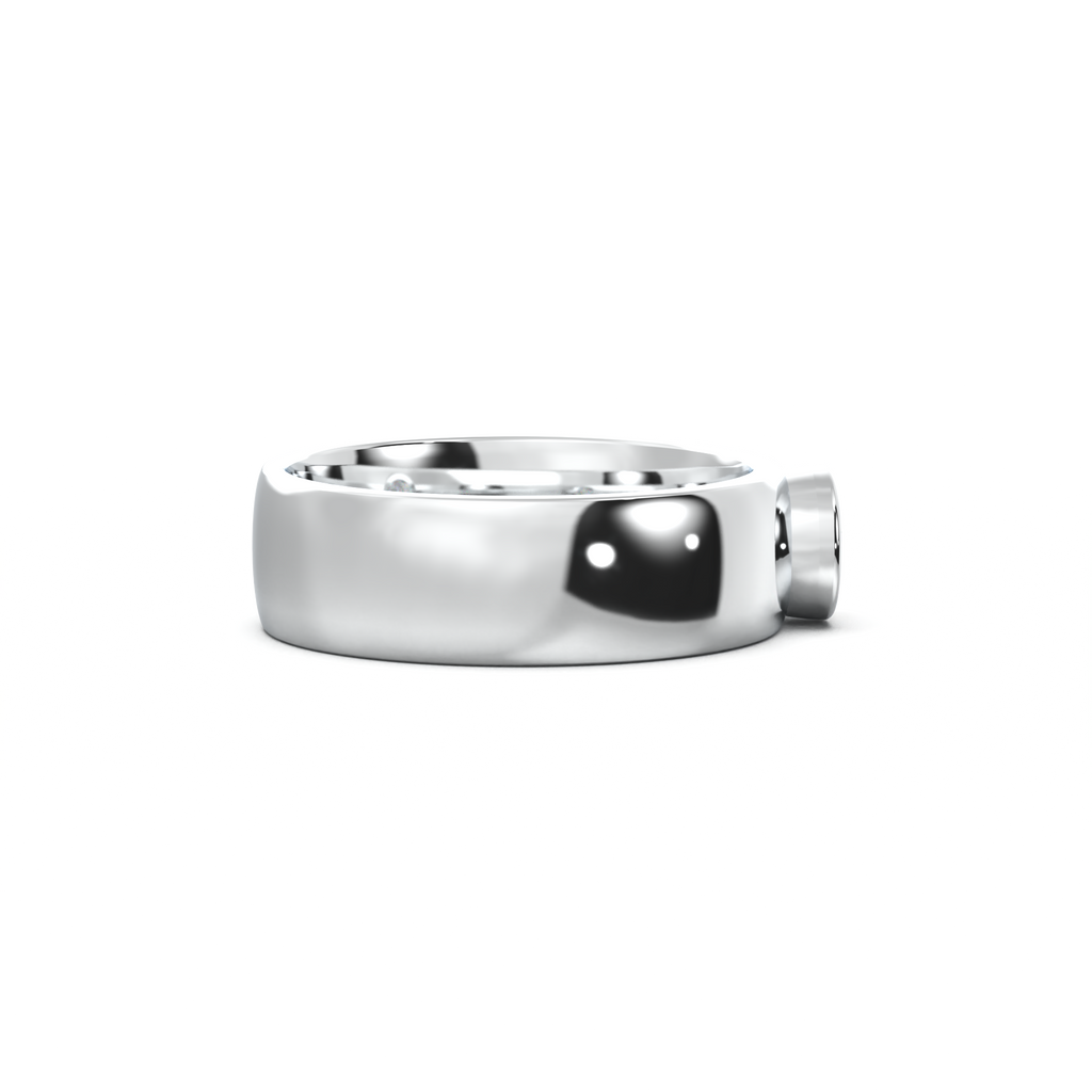 Round Bezel Men's Band