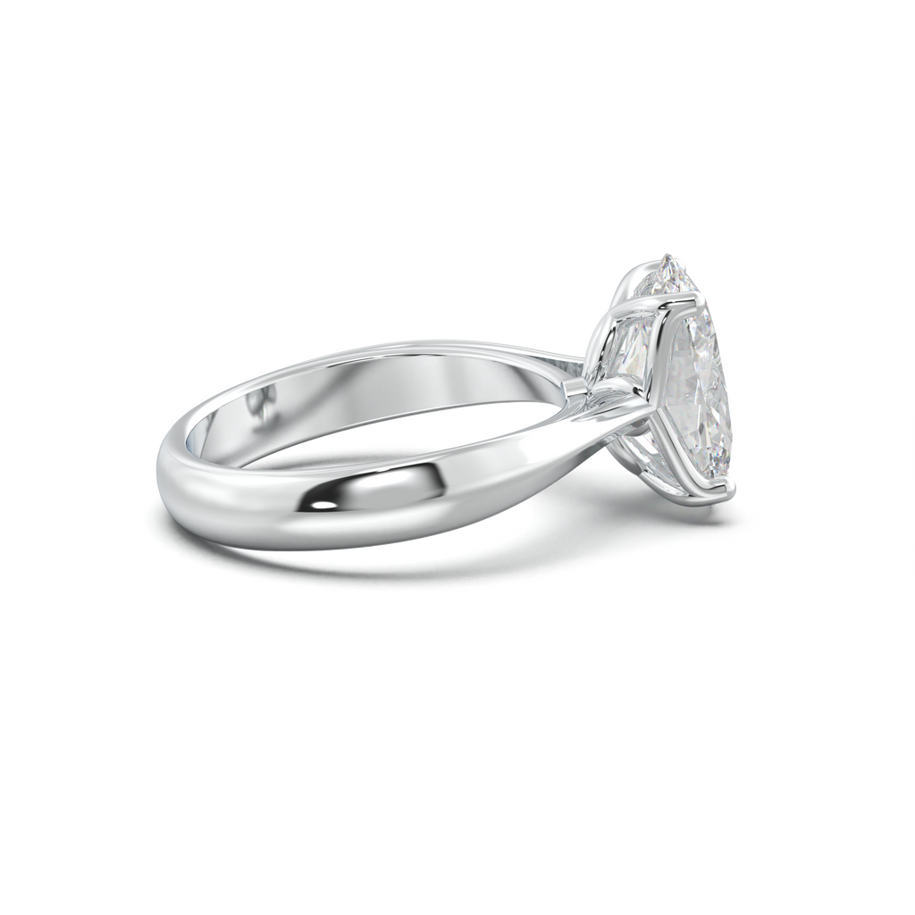 Oval Solitaire Engagement Ring