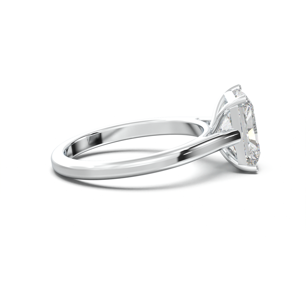 Radiant Solitaire Engagement Ring