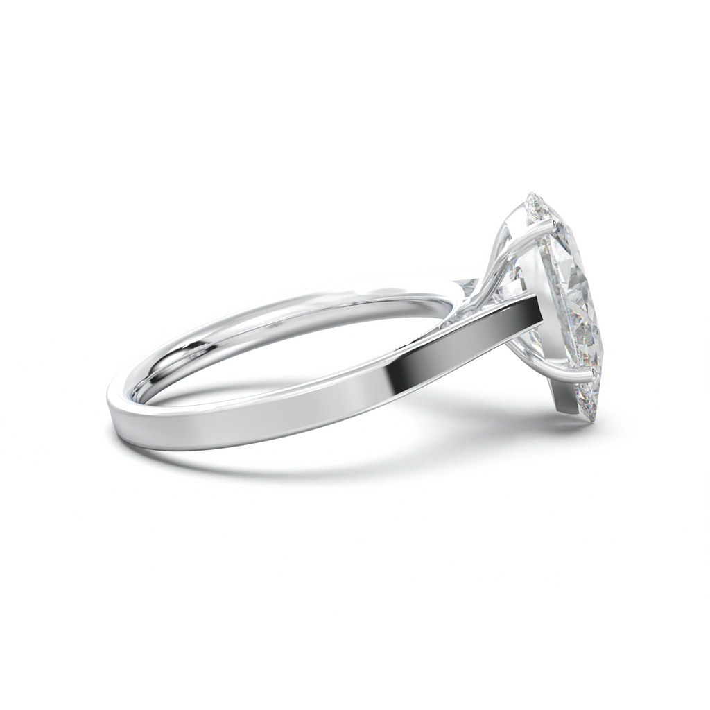 Pear Solitaire Engagement Ring