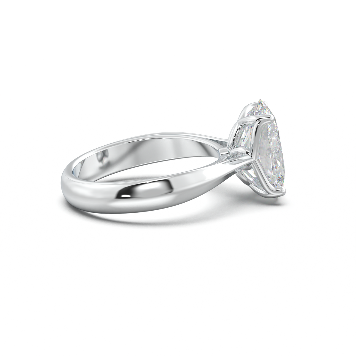 Oval Solitaire Engagement Ring