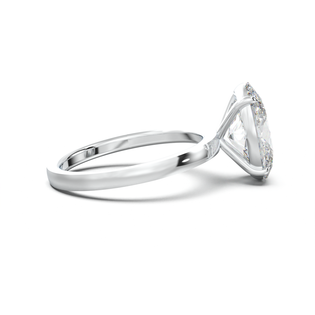 Oval Solitaire Engagement Ring