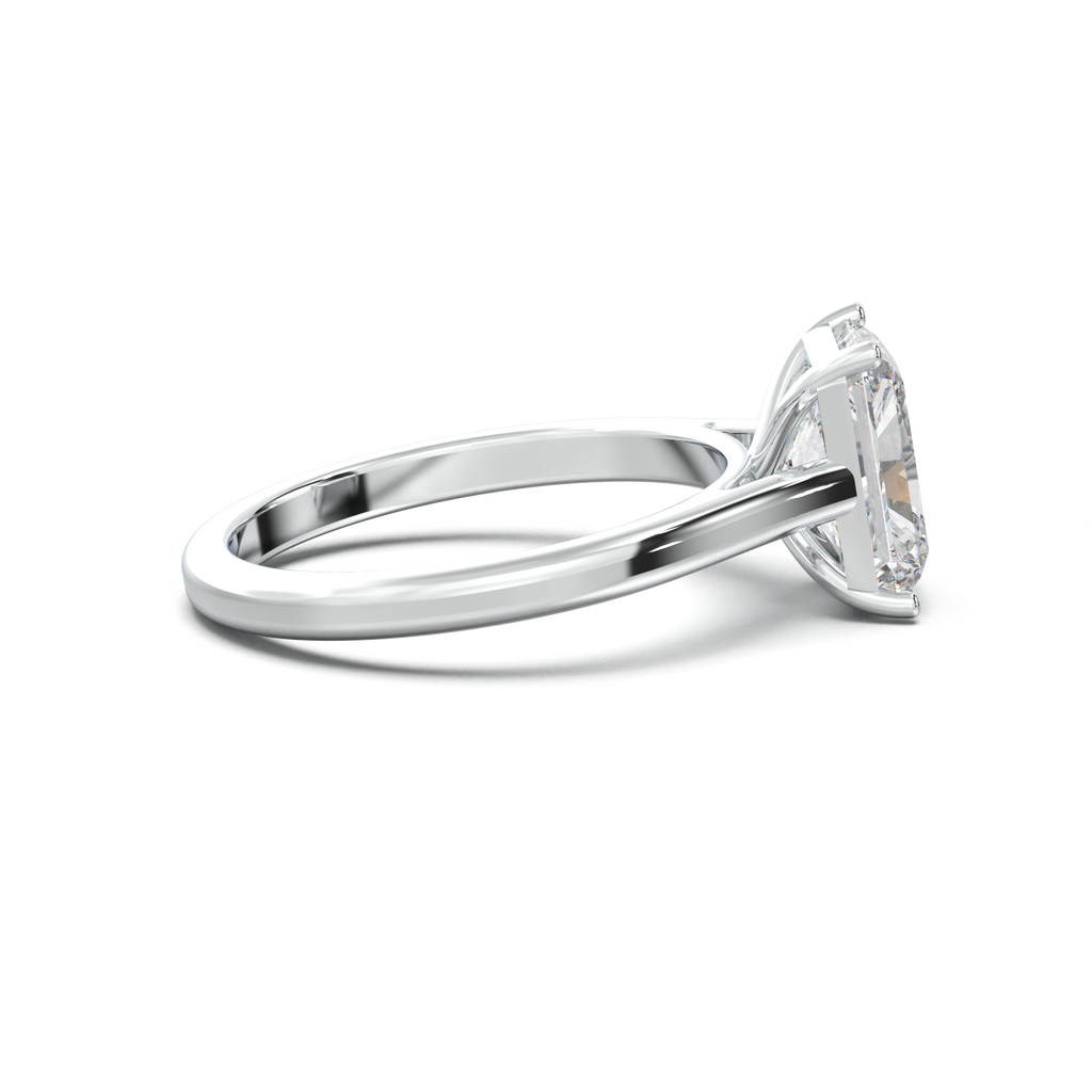 Radiant Solitaire Engagement Ring