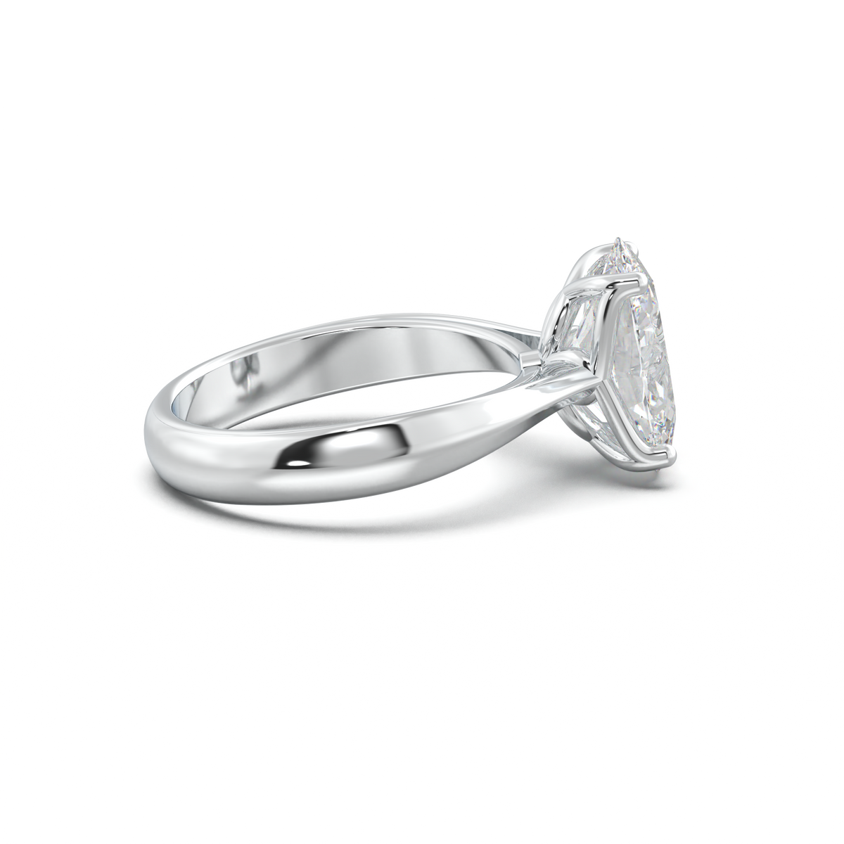 Oval Solitaire Engagement Ring