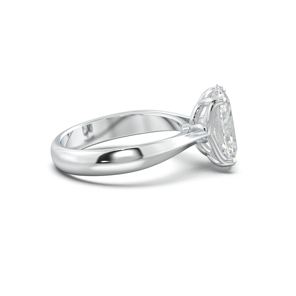 Oval Solitaire Engagement Ring