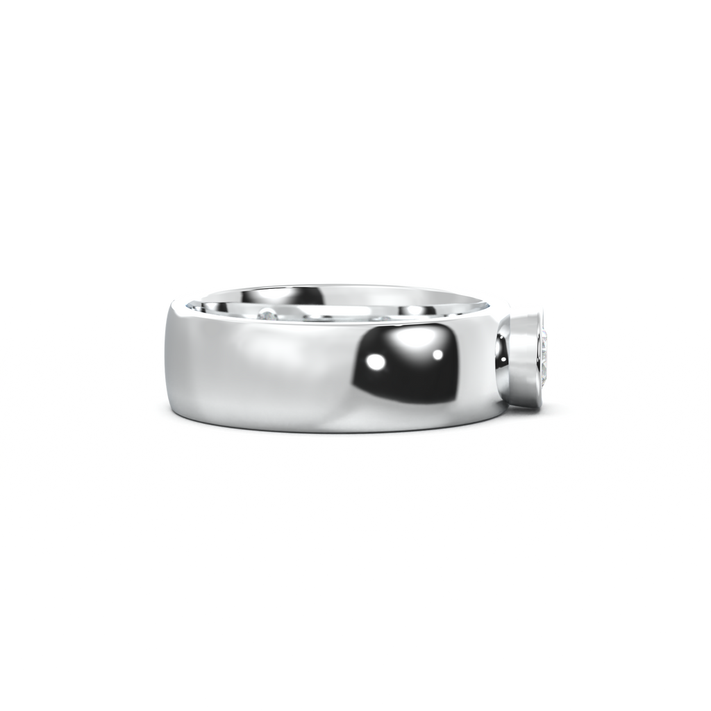 Round Bezel Men's Band