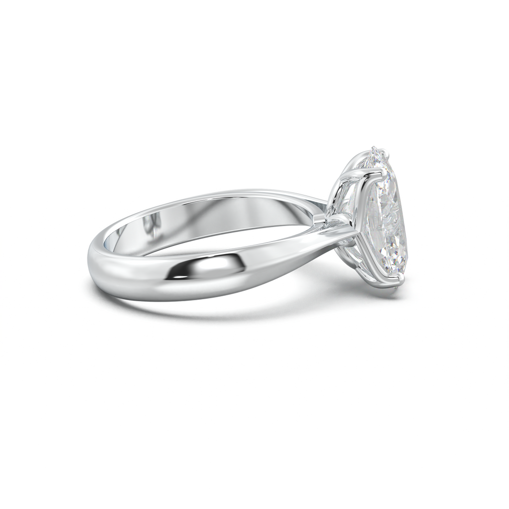 Oval Solitaire Engagement Ring