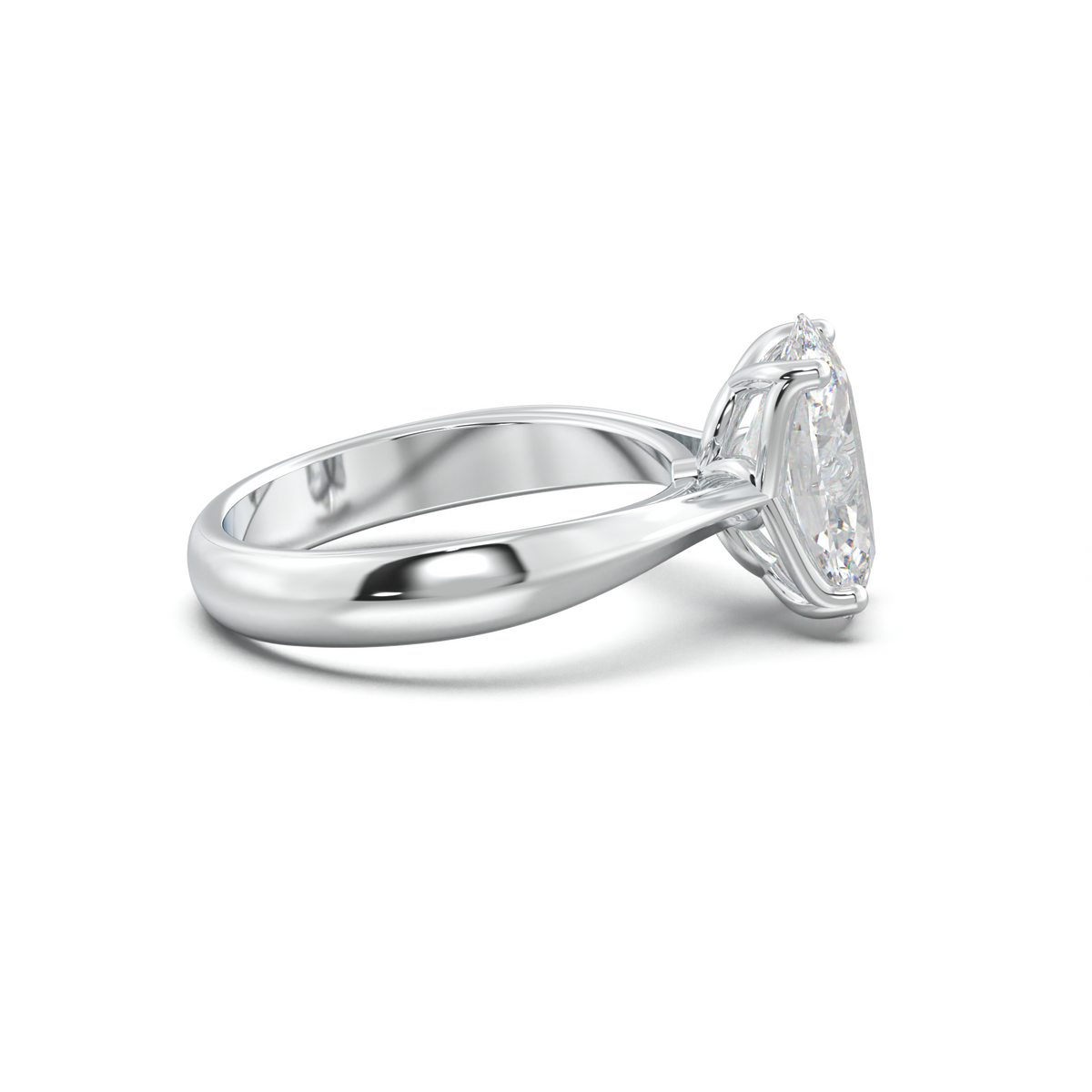 Oval Solitaire Engagement Ring